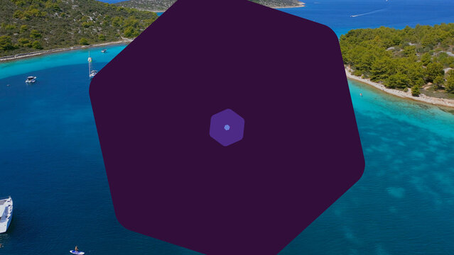 Rounded Hex Glide | 4K and 1080x1920 Resolutions