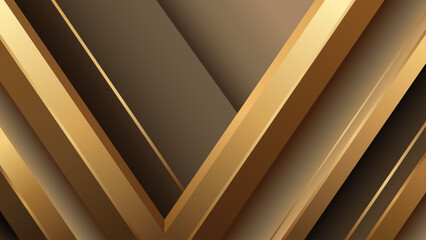 Dark premium wallpaper with gold gradient geometric elements