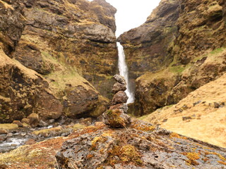 Irafoss waterfall is a South Iceland hidden gem, located between the more-famous Skogafoss and Seljalandsfoss waterfalls.
