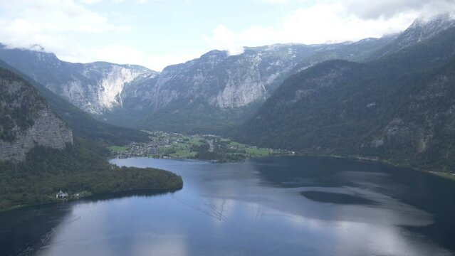 Hallstat From The Top, Austria