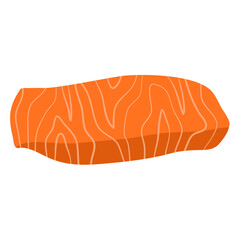 Salmon Sashimi vektor Illustration 