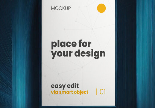 Elegant Simple Frame Mockup 02