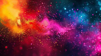 Colorful Background for Holi