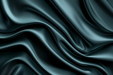 Obraz premium Energetic Teal and Blue Harmony in Abstract Art