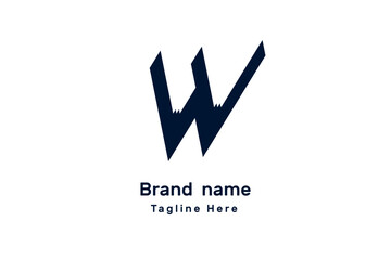 W letter logo