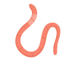 Earthworm vektor Illustration 