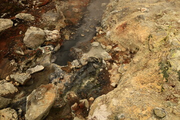 Reykjanesfólkvangur is a beautiful nature preserve in Iceland, filled with natural wonders, including geothermal pools, hot springs