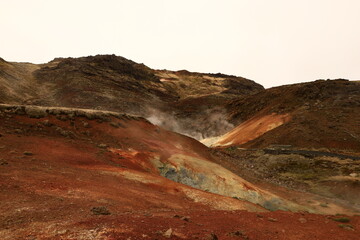 Reykjanesfólkvangur is a beautiful nature preserve in Iceland, filled with natural wonders, including geothermal pools, hot springs