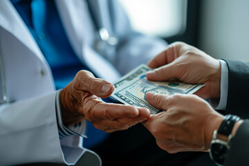 close up of a hand holding a money