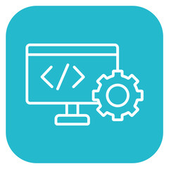 Web Development Icon of Coding and Development iconset.