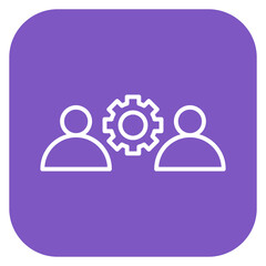 Management Team Icon of Human Resource iconset.
