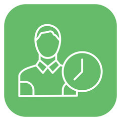 Working Time Icon of Human Resource iconset.