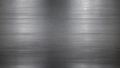 seamless brushed metal plate background texture tileable industrial dull polished stainless steel aluminum or nickel finish repeat pattern high resolution silver grey rough metallic 3d rendering - obrazy, fototapety, plakaty
