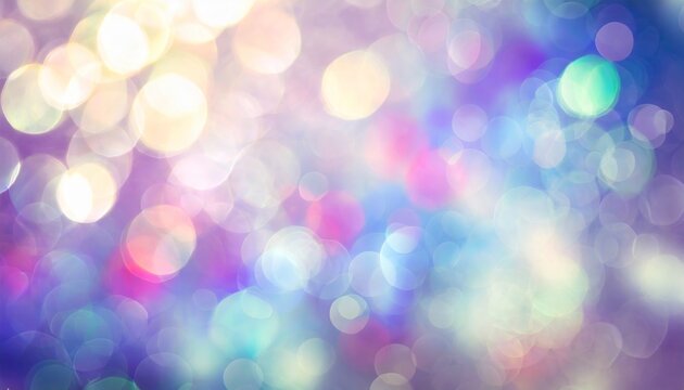 abstract blurred color light spots lens glass or crystals flare bokeh
