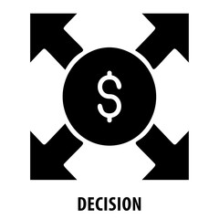 Decision, choice, option, decision making, select, choose, decision icon, strategy, planning, direction, decision point, business, analyze, solution