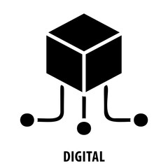 Digital, technology, electronic, futuristic, digital icon, modern, innovation, internet, virtual, cyberspace, computer, high tech, digital concept, data, tech