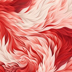 Organic patterns, Coral reefs patterns, white and crimson, vector image