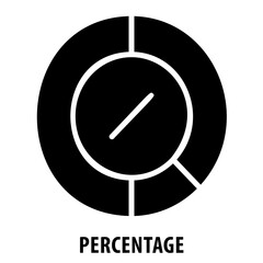Percentage, percentage icon, percent, rate, percentage symbol, statistics, calculation, financial percentage, discount, analytics, ratio, data, percentage sign, financial, numeric