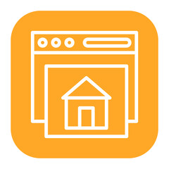 Homepage Icon of Online Marketing iconset.