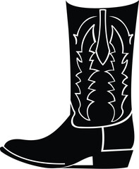 Cowboy Western Boot - Rugged Cowboy Boot