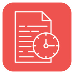 Project Deadline Icon of Computer Programming iconset.