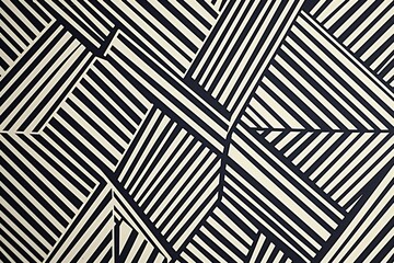 Geometric lines vector seamless pattern. Modern texture with stripes, squares, chevron, arrows, lines. Abstract black and white linear graphic background. Retro sport style ornament. Repeat geo design - obrazy, fototapety, plakaty