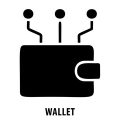 Wallet, money, finance, payment, financial, Wallet icon, currency, cash, purse, business, banking, shopping, budget, wallet with money