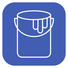 Paint Bucket Icon of Construction Tools iconset.