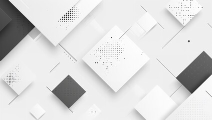 Abstract Background with White and Grey Tones