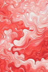 Coral reefs patterns, white and ruby