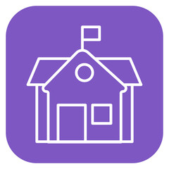 College Icon of Back to School iconset.