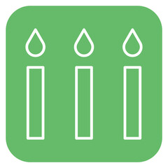 Candles Icon of Funeral iconset.