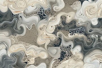 Coral reefs patterns white and slate