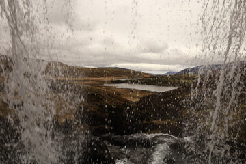 Selvallafoss waterfall  located in the Snaefellsnes peninsula, Iceland