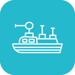 Army Ship Icon of Military iconset.