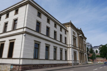 Fototapeta na wymiar Landtag in Saarbrücken