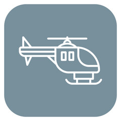 Helicopter Icon of Aviation iconset.
