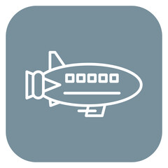 Zeppelin Icon of Aviation iconset. © Icons Studio