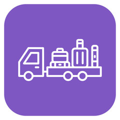 Baggage Truck Icon of Aviation iconset.