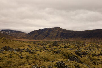 Berserkjahraun is an area on the northern part of the Snaefellsnes peninsula