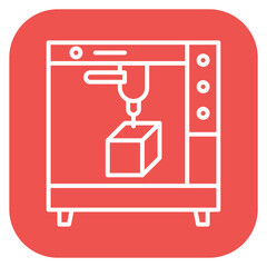 3d Printer Icon of Technology iconset.