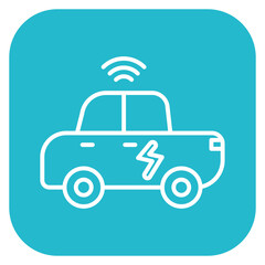 Smart Car Icon of Smart City iconset.