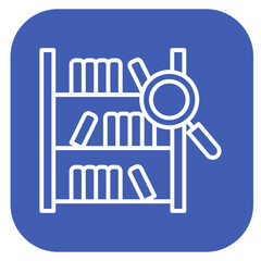 Search Books Icon of Library iconset.