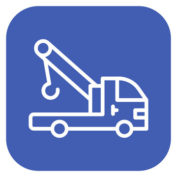 Tow Truck Icon of Car Repair iconset.
