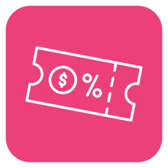 Discount Voucher Icon of Hotel Management iconset.