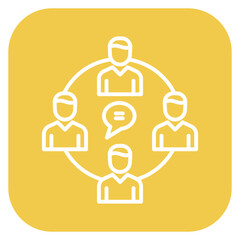 Group Discussion Icon