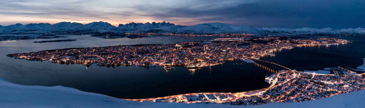 Panorama of Troms&oslash;