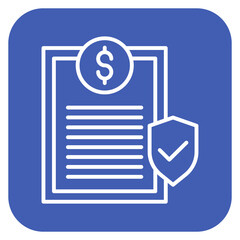 Fototapeta premium Liability Icon of Accounting iconset.