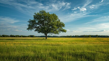  a lone tree in a grassy field under a blue sky with wispy wispy wispy wispy wispy wispy wispy wispy wispy wispy wispy wispy wispy wispy.