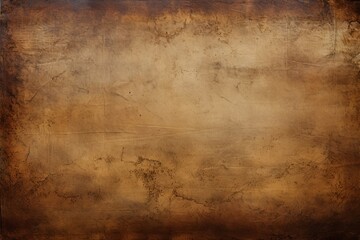 Obraz na płótnie Canvas Old brown parchment antique paper sheet or vintage aged grunge stain texture isolated background